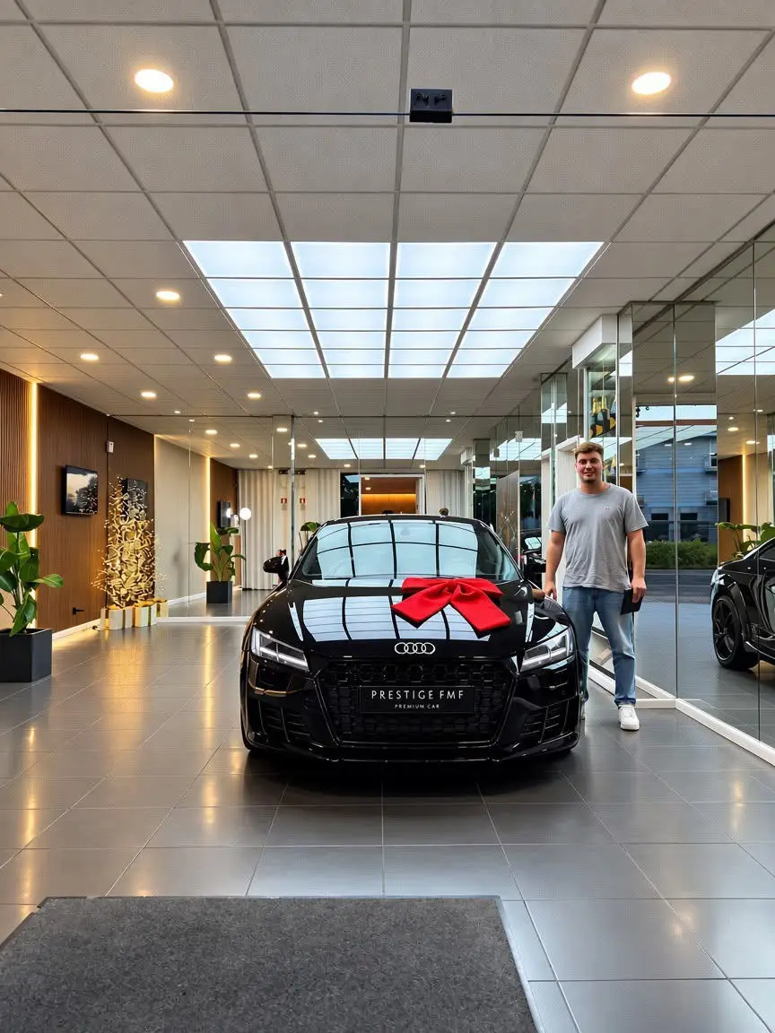Entrega de viatura a cliente no showroom Prestige FMF, 1